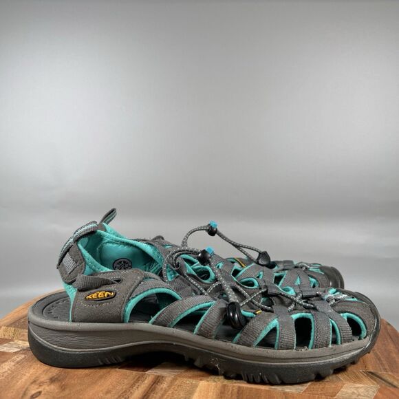 Keen Whisper Waterproof Sandals Grey Size 9 Outdoors - Picture 1 of 6